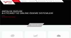 Desktop Screenshot of antalyayazilim.net